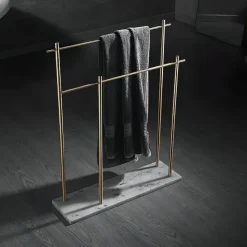 Serene Splash Badezimmer-Caterina Towel Holder - Elegant Bathroom Accessory