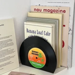 The Gilded Nest Wohndeko-CD-Aufbewahrungsbuch - Kreativer Musikplattenhalter