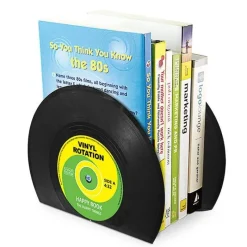 The Gilded Nest Wohndeko-CD-Aufbewahrungsbuch - Kreativer Musikplattenhalter