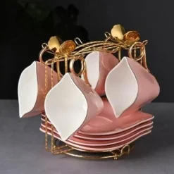 The Cozy Mug Küche & Esszimmer-Cellini Keramik-Kaffeetasse – Elegante Tasse für Kaffeeliebhaber