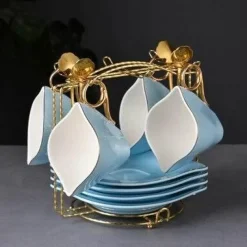 The Cozy Mug Küche & Esszimmer-Cellini Keramik-Kaffeetasse – Elegante Tasse für Kaffeeliebhaber