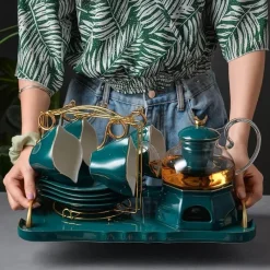 The Cozy Mug Küche & Esszimmer-Cellini Keramik-Kaffeetasse – Elegante Tasse für Kaffeeliebhaber