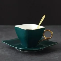 The Cozy Mug Küche & Esszimmer-Cellini Keramik-Kaffeetasse – Elegante Tasse für Kaffeeliebhaber
