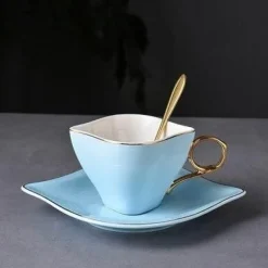 The Cozy Mug Küche & Esszimmer-Cellini Keramik-Kaffeetasse – Elegante Tasse für Kaffeeliebhaber