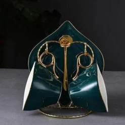 The Cozy Mug Küche & Esszimmer-Cellini Keramik-Kaffeetasse – Elegante Tasse für Kaffeeliebhaber