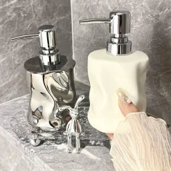 The Bath Nook Badezimmer-Ceramic Soap Dispenser - Creative Bathroom Decor