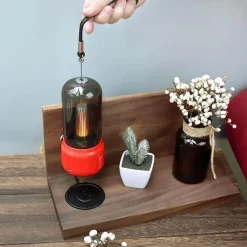 Comfort u0026 Style Beleuchtung-Chargeable Retro Lamp - Warm Ambient Light