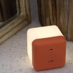 Comfort u0026 Style Beleuchtung-Chargeable Square Night Lamp - Elegant LED Table Lamp