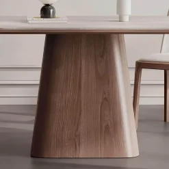 The Lounge Loft Möbel-Charles Travertin Esstisch - Eleganter Natursteintisch