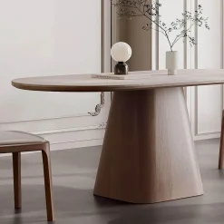 The Lounge Loft Möbel-Charles Travertin Esstisch - Eleganter Natursteintisch