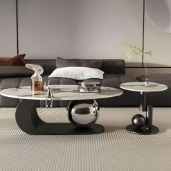 The Coffee Table Co. Möbel-Charlotte Couchtisch-Set – Moderne Wohnzimmermöbel
