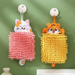 Tom Küche & Esszimmer-Chenille-Handtücher – weiche, saugfähige, umweltfreundliche Küchen- und Badetücher