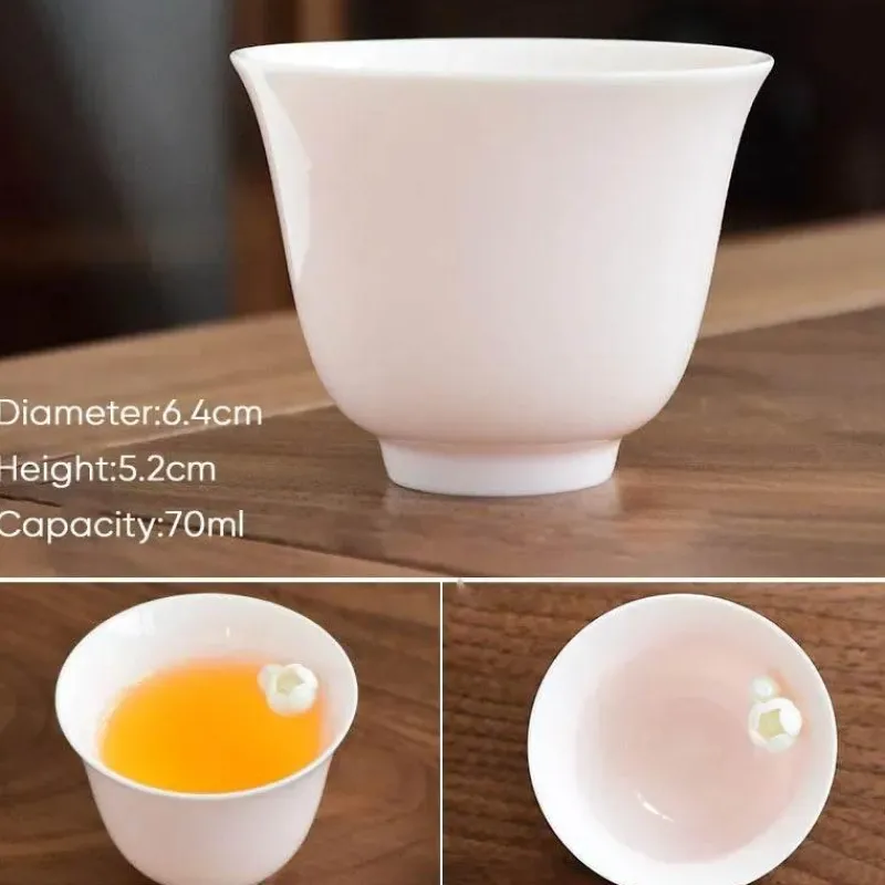 Plates u0026 More Küche & Esszimmer-Chinesisches Teetassen-Set aus Porzellan – elegante Espressotassen aus Keramik