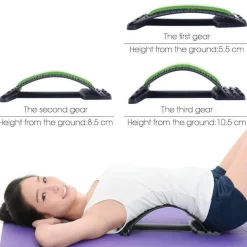 The Relaxation Nook Fitness-Gadgets|Gesundheits-Gadgets-Chiropraktisches Rückenmassagegerät – Magische Schmerzlinderungs-Stretcher