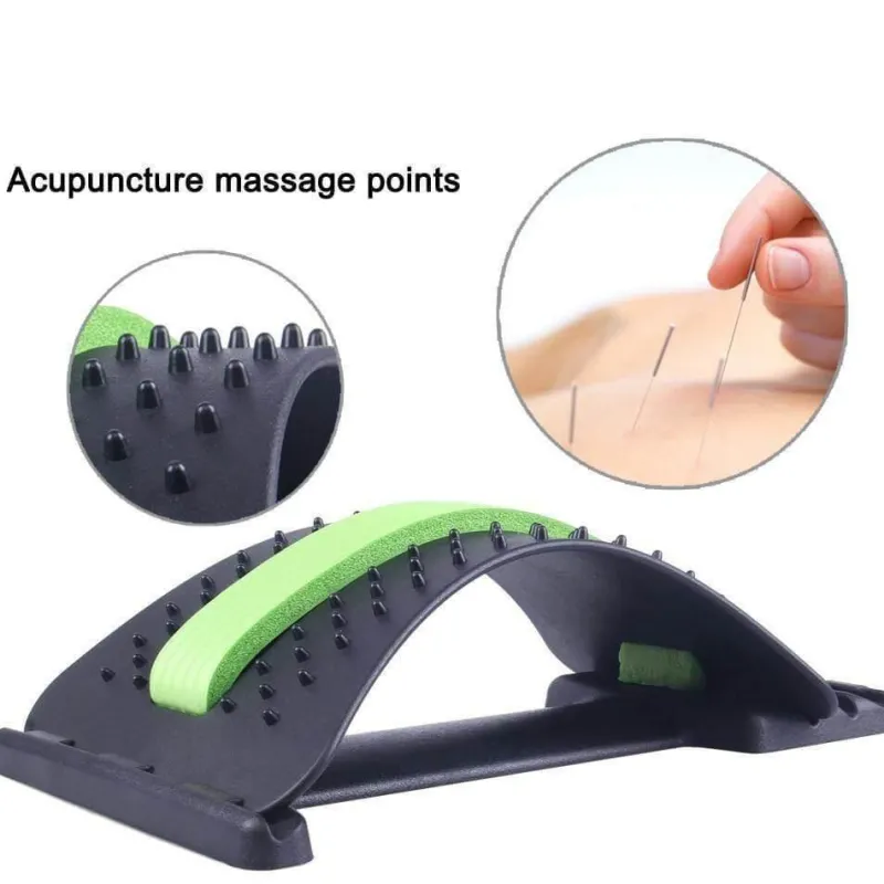 The Relaxation Nook Fitness-Gadgets|Gesundheits-Gadgets-Chiropraktisches Rückenmassagegerät – Magische Schmerzlinderungs-Stretcher
