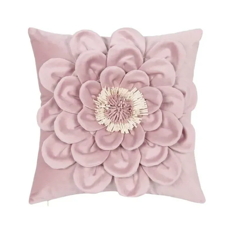 Pillow Haven Bettzeug-Chrysanthemum Patchwork Kissenbezug – Elegantes Blumendesign