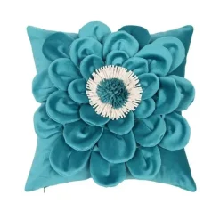 Pillow Haven Bettzeug-Chrysanthemum Patchwork Kissenbezug – Elegantes Blumendesign