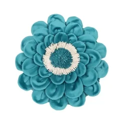 Pillow Haven Bettzeug-Chrysanthemum Patchwork Kissenbezug – Elegantes Blumendesign