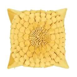 Pillow Haven Bettzeug-Chrysanthemum Patchwork Kissenbezug – Elegantes Blumendesign