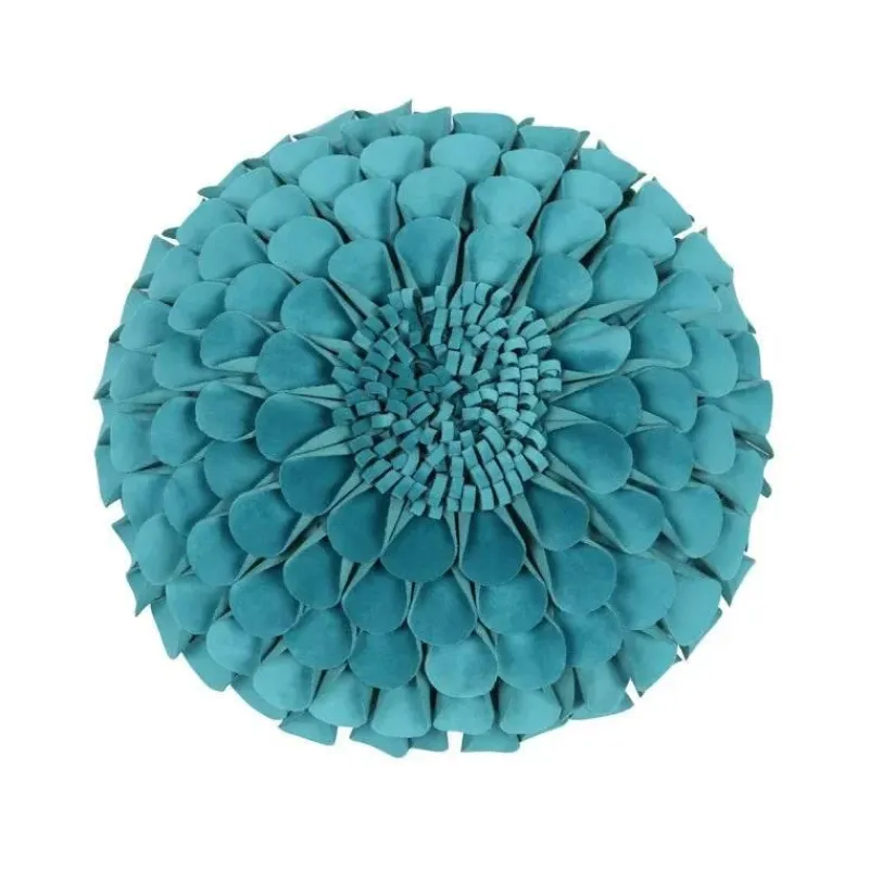 Pillow Haven Bettzeug-Chrysanthemum Patchwork Kissenbezug – Elegantes Blumendesign