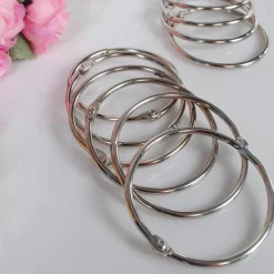 Aqua Essence Badezimmer-Circle Shower Curtain Hooks - Decorative Bathroom Accessories
