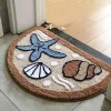 Aqua Essence Badezimmer-Coastal Bath Mat - Seabreeze Design Bathroom Decor
