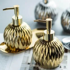 The Bath Nook Badezimmer-Coastal Bathroom Accessory Set - SunSea Decor Essentials