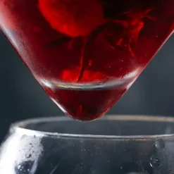 Deco Küche & Esszimmer-Cocktailglas mit Eiszapfen aus Kristallglas – Elegantes Trinkgeschirr