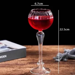 Plates u0026 More Küche & Esszimmer-Cocktailglas mit Spiralstrohhalm – Kreativer Partykelch