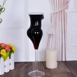 Tom Küche & Esszimmer-Cocktailglas-Set – körperförmiges Stielglas für Partys und Nachtclubs