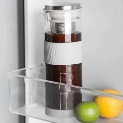 Tom Küche & Esszimmer-Cold Brew Coffee Infuser - 800 ml luftdichte Glaskaraffe