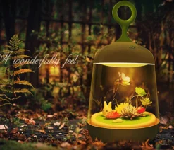 Comfort u0026 Style Beleuchtung-Colorful LED Micro-Landscape Plant Light - USB Charging Novelty Decor