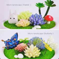 Comfort u0026 Style Beleuchtung-Colorful LED Micro-Landscape Plant Light - USB Charging Novelty Decor