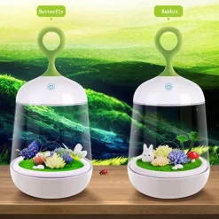 Comfort u0026 Style Beleuchtung-Colorful LED Micro-Landscape Plant Light - USB Charging Novelty Decor