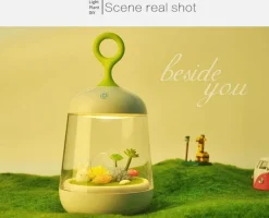 Comfort u0026 Style Beleuchtung-Colorful LED Micro-Landscape Plant Light - USB Charging Novelty Decor