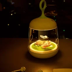 Comfort u0026 Style Beleuchtung-Colorful LED Micro-Landscape Plant Light - USB Charging Novelty Decor