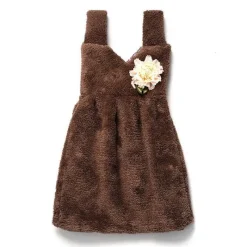 Tom Küche & Esszimmer-Coral Velvet Kinder-Kleiderhandtuch – Soft Touch Cleaning Essential