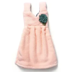 Tom Küche & Esszimmer-Coral Velvet Kinder-Kleiderhandtuch – Soft Touch Cleaning Essential