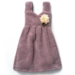 Tom Küche & Esszimmer-Coral Velvet Kinder-Kleiderhandtuch – Soft Touch Cleaning Essential