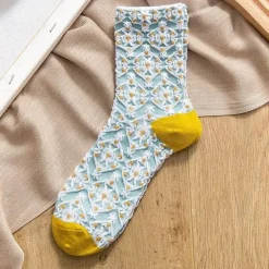 Damen Everly u0026 Lace Damenbekleidung-Cottagecore Vintage Stricksocken - Cozy Rosedale Footwear