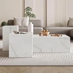 The Coffee Table Co. Möbel-Couchtisch-Set Lisette – Stilvolle Wohnzimmermöbel