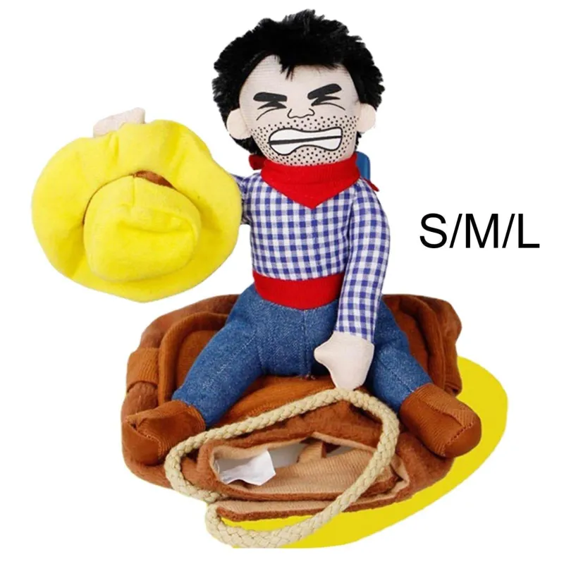 Decor Haustierzubehör-Cowboy-Hundekostüm – Western-Pferde-Haustier-Outfit