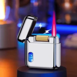 The Outdoor Vault Camping Im Freien|Outdoor & Garten-Crimson Fusion Jet Flame Feuerzeug - Hochleistungsfackel