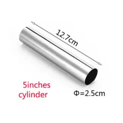 Tom Küche & Esszimmer-Croissant-Tütenwerkzeug – Teigdekorateur aus Edelstahl