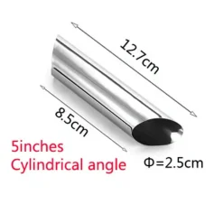 Tom Küche & Esszimmer-Croissant-Tütenwerkzeug – Teigdekorateur aus Edelstahl