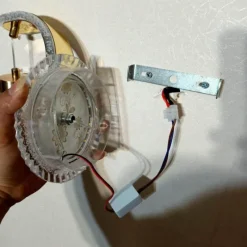 Comfort u0026 Style Beleuchtung-Crystal Flower Dimmbare Wandleuchte - Elegante Wohnraumbeleuchtung