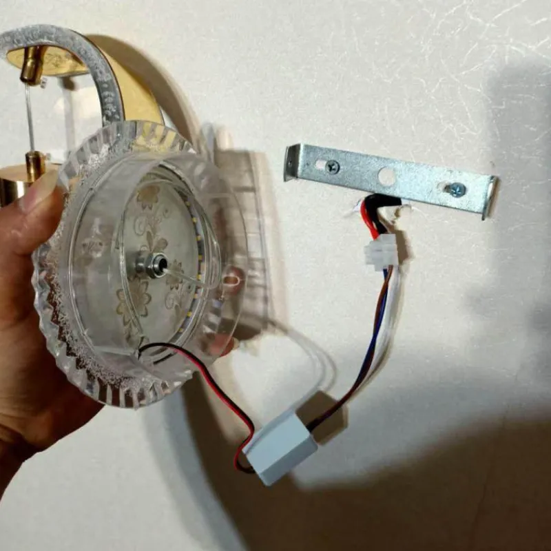 Comfort u0026 Style Beleuchtung-Crystal Flower Dimmbare Wandleuchte - Elegante Wohnraumbeleuchtung