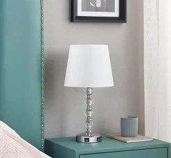 Glow u0026 Shade Beleuchtung-Crystal LED Table Lamp - Stylish Night Light