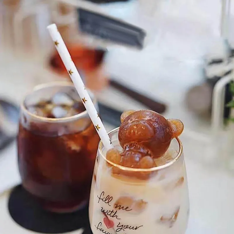 Deco Küche & Esszimmer-3D Bären-Eiswürfelform