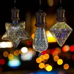 Comfort u0026 Style Beleuchtung-3D LED Night Light - Colorful Decorative Lamp